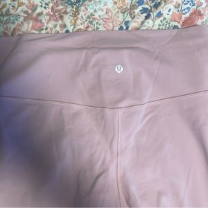Pink lululemon align leggings